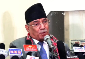 नेपालमा अहिलेको मुख्य दुश्मन राजतन्त्र होइन : प्रचण्ड
