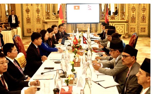 नेपाल–भियतनाम सम्बन्ध : उपराष्ट्रपतिहरूबीच द्विपक्षीय वार्ता सुरु