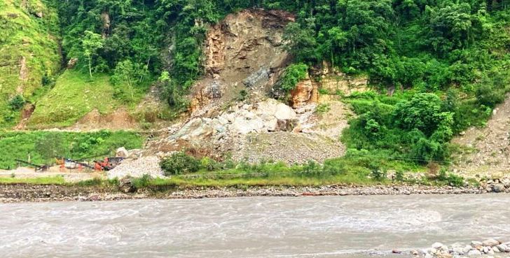 तीन दिनदेखि कालीगण्डकी ‘करिडोर’ ठप्प