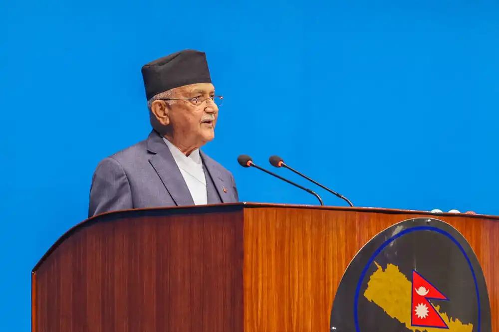 संसदलाई सोसल मिडियाको कन्टेन्ट उत्पादन गर्ने थलो बनाउने दुष्प्रयास भयो- प्रधानमन्त्री ओली