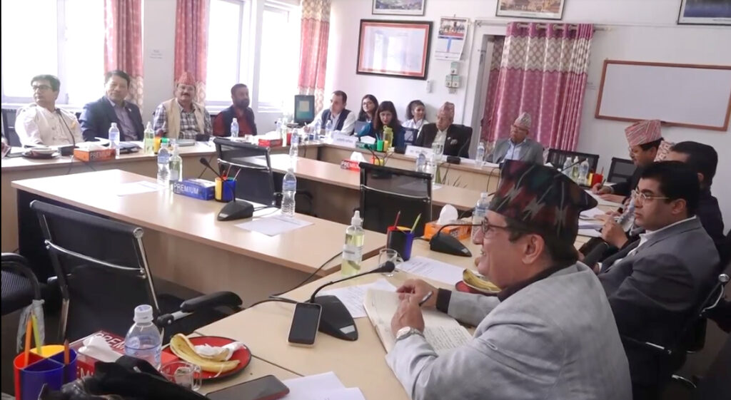 प्राधिकरण विभाजनसम्बन्धी विधेयक एकसाथ अगाडि बढाइने