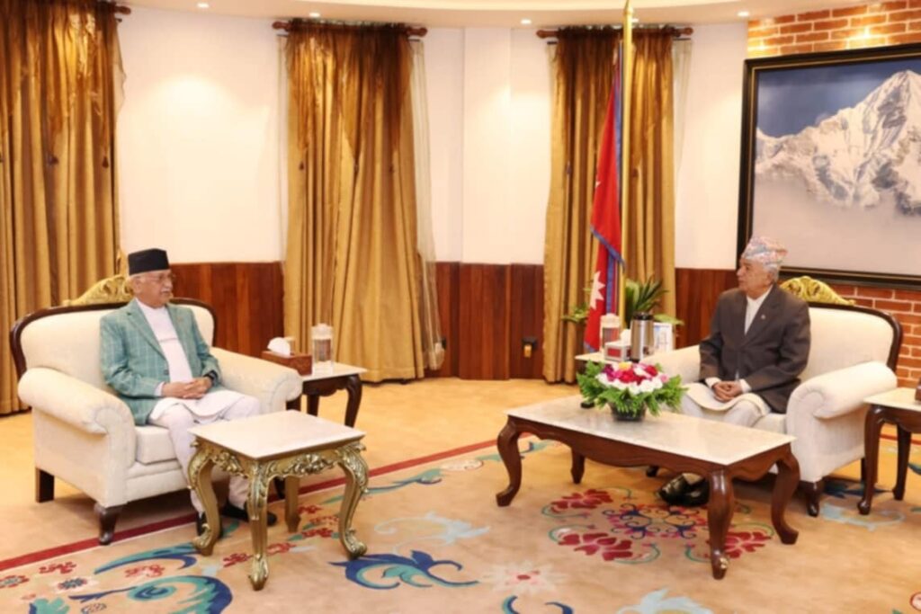 राष्ट्रपति–प्रधानमन्त्रीबीच संवैधानिक परिषद् विधेयकबारे छलफल