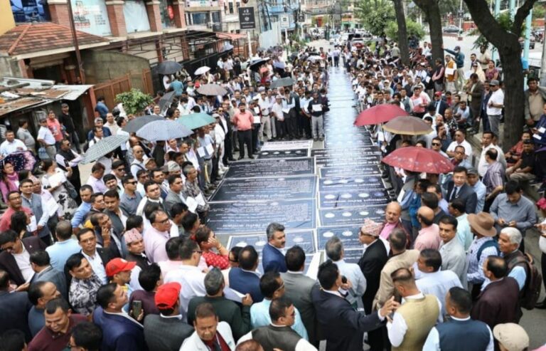 विद्यालय शिक्षा विधेयक विरुद्ध निजी विद्यालय सञ्चालकको प्रदर्शन