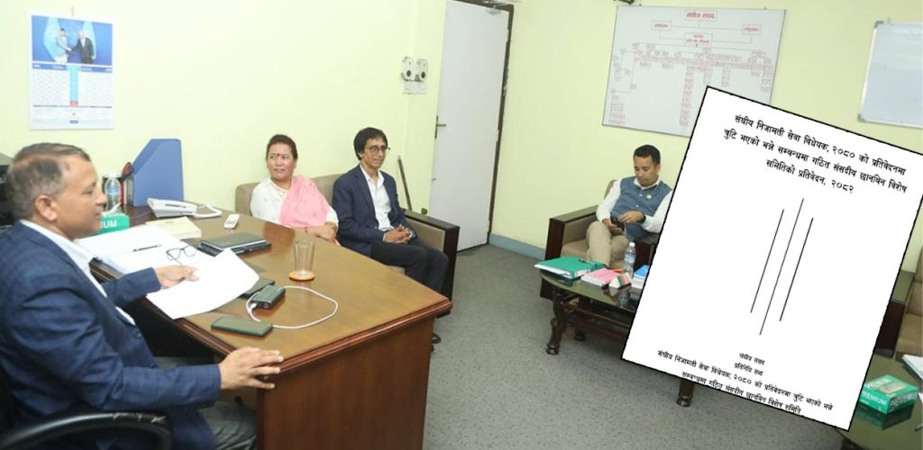 कुलिङ पिरियड छानबिन समितिको प्रतिवेदन प्रतिनिधिसभामा पेस