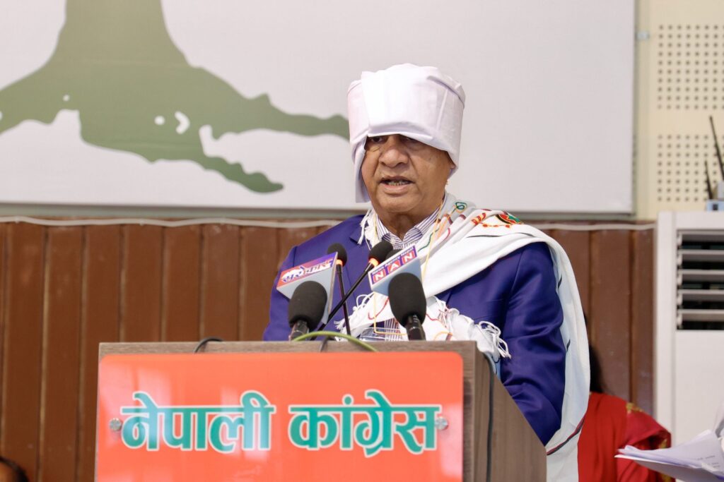 कांग्रेस सबै जातजाति, भाषाभाषी एवं हरेक क्षेत्रका नागरिकको विश्वासको केन्द्रः सभापति देउवा