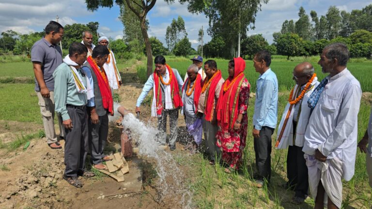 सत्तरी लाख खर्चेर ‘डिप बोरिङ’