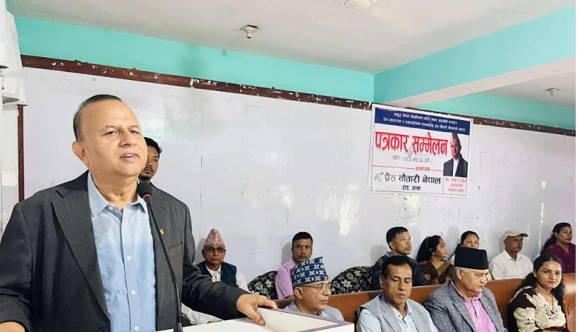 नेपालको सहमतिबिना भूमि प्रयोग गर्न खोज्नु अनुचित : महासचिव पोखरेल