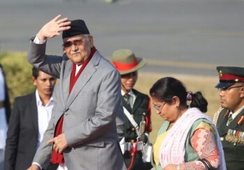 प्रधानमन्त्री ओली आज तुर्कमेनिस्तान जादै