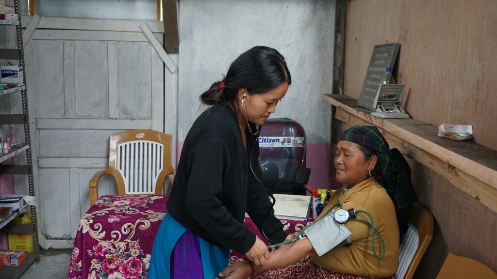 म्याग्दीको दुर्गम नामिलामा सामुदायिक स्वास्थ्य एकाइ स्थापना