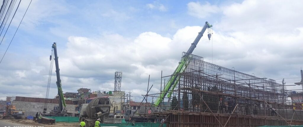 मिर्चैयामा ‘ओभरपास’ निर्माण हुँदै