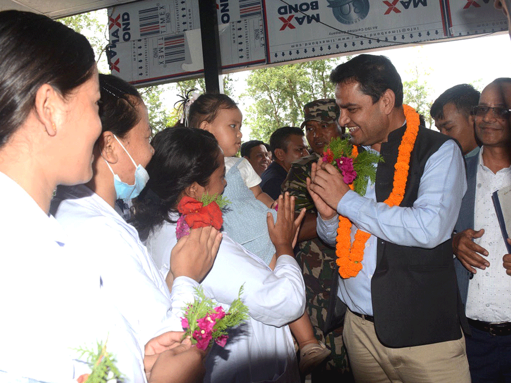 जिपी अस्पतालमा विद्युतीय चिकित्सा प्रणाली शुभारम्भ