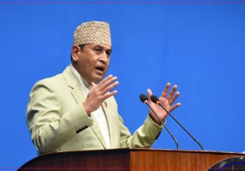 राज्य व्यवस्था तथा सुशासन समितिका सभापति रामहरि खतिवडाद्वारा राजीनामा