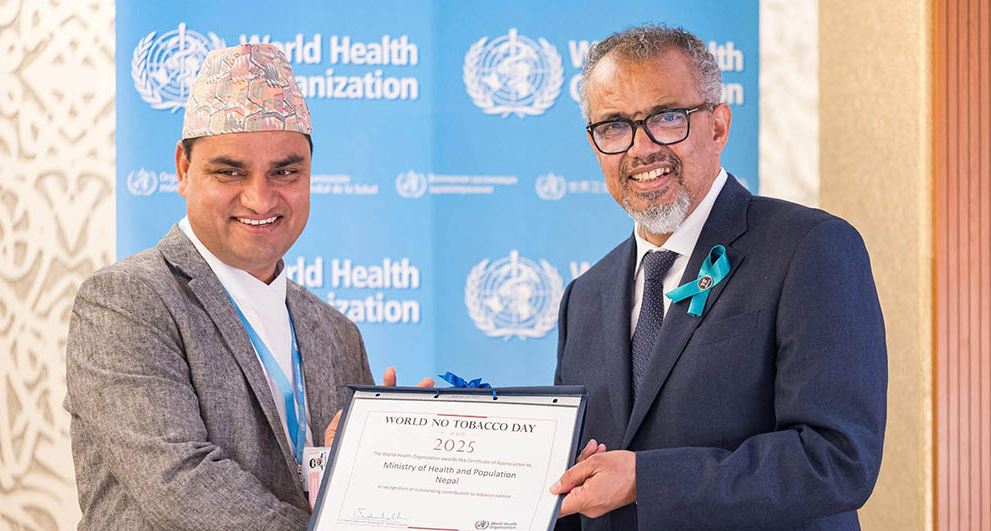 नेपाल रुबेलामुक्त भएको विश्व स्वास्थ्य सङ्गठनको घोषणा