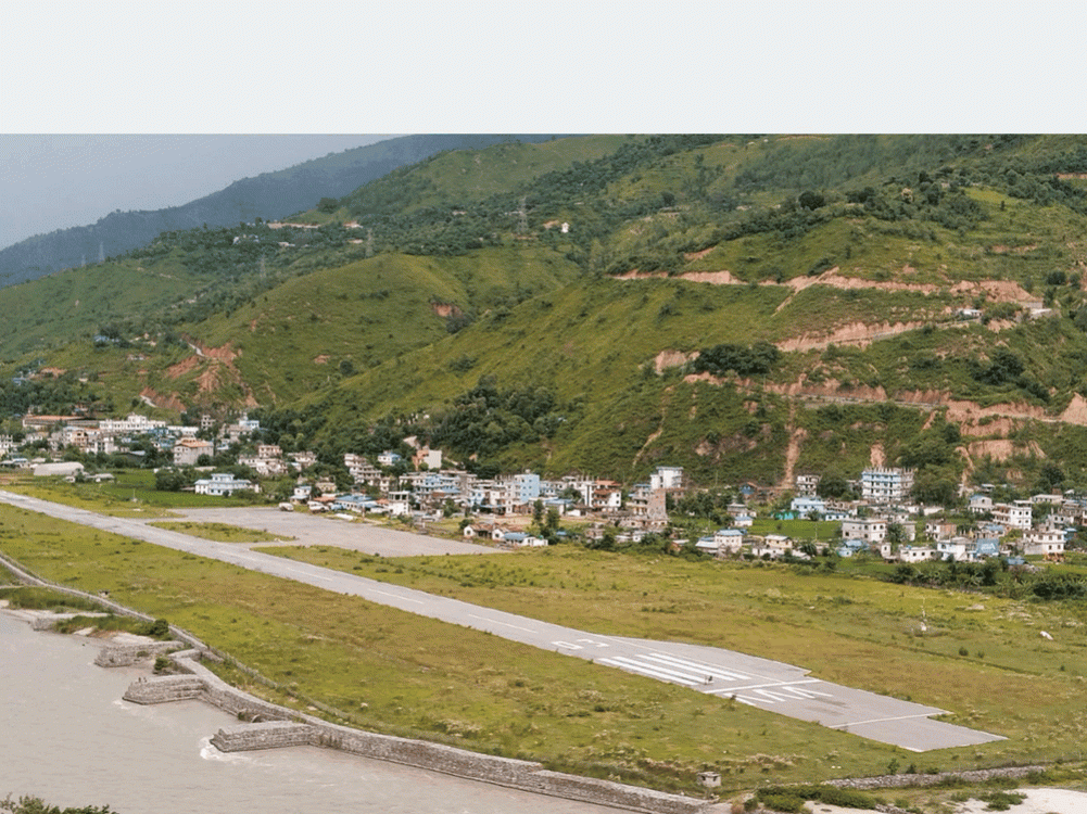 सुनसान छ रामेछाप विमानस्थल