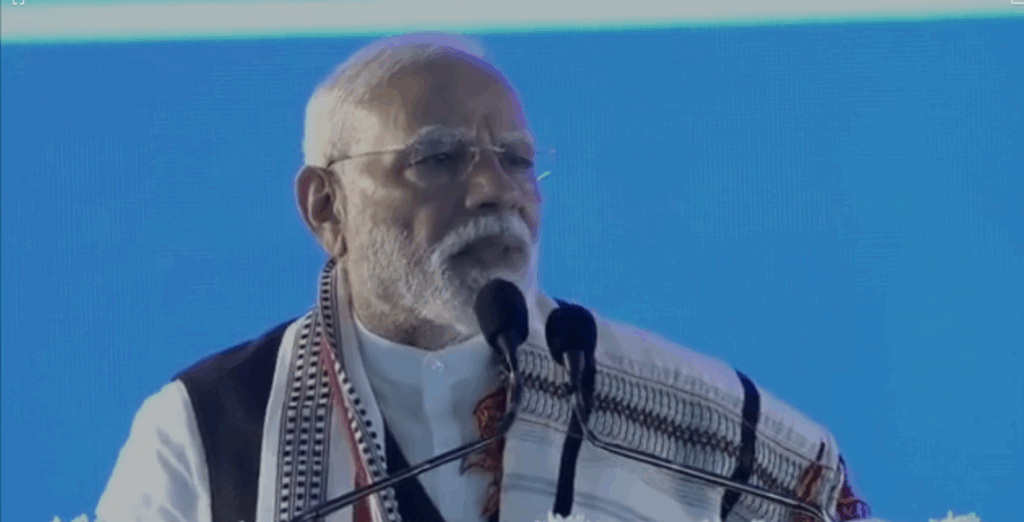 मणिपुरबाट नेपालबारे मोदीको सम्बोधन- सुशीला कार्कीलाई बधाई, जेनजीको प्रशंसा