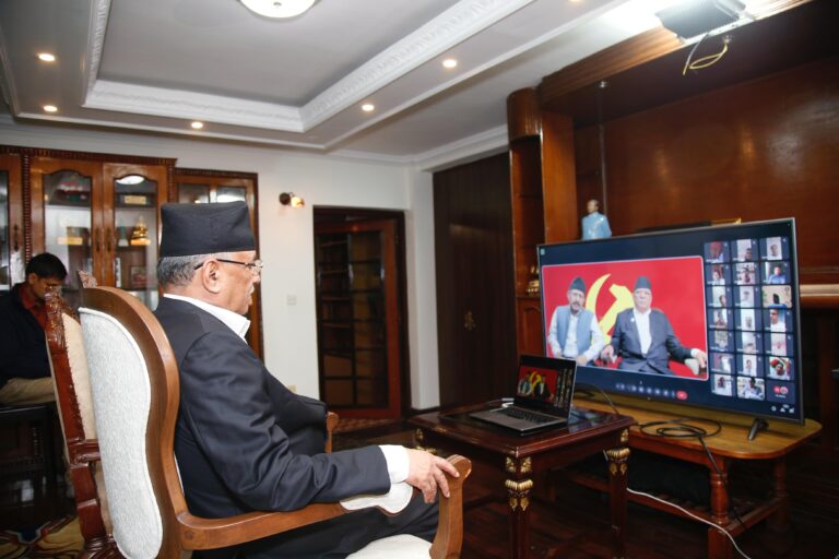 पार्टीप्रतिको सकारात्मक माहोललाई संगठनमा बदल्न अध्यक्ष प्रचण्डको निर्देशन