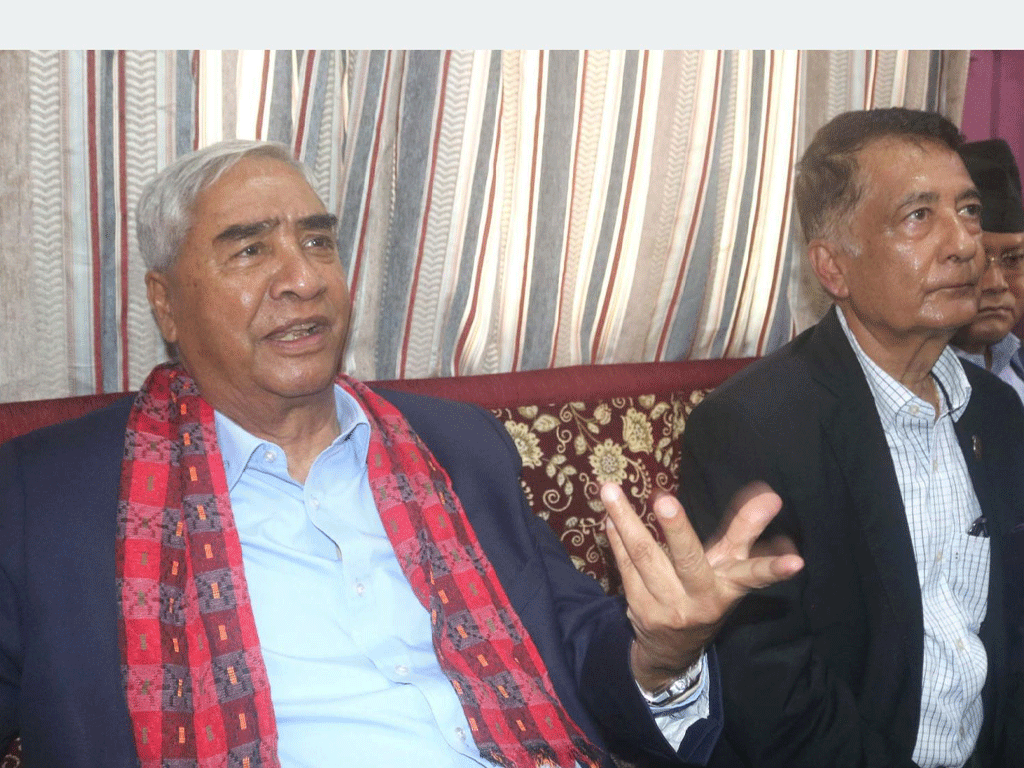 पूर्वराष्ट्रपतिलाई राजनीतिमा आउन संविधानले रोक्दैन : सभापति देउवा