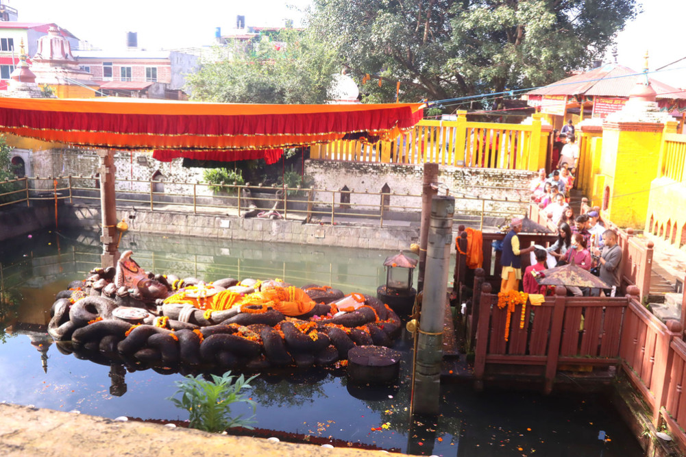 नवरात्र नजिकिएसँगै सिँगारिँदै काठमाडौँ उपत्यकाका शक्तिपीठ