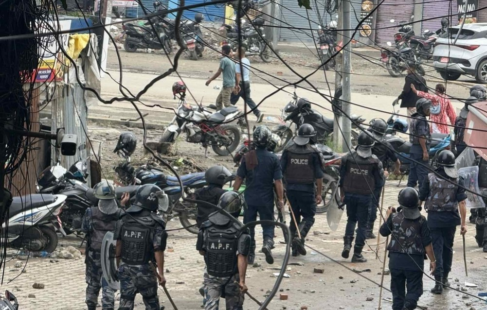 इटहरीमा भएको जेन-जीको प्रदर्शनमा चल्यो गोली