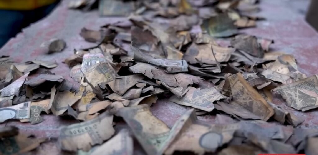 देउवा, प्रचण्ड र खड्काको घरमा भेटिएका जलेका नोट अनुसन्धानको दायरामा