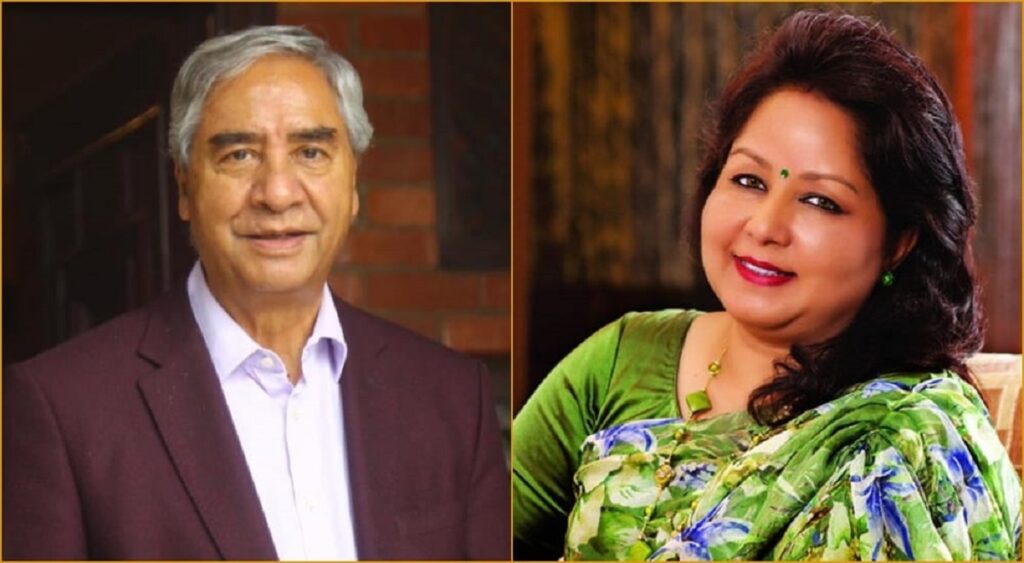 उपचारका लागि देउवा दम्पती आज सिंगापुर जाँदै, मन्त्री घिसिङ आजै भारत जाने