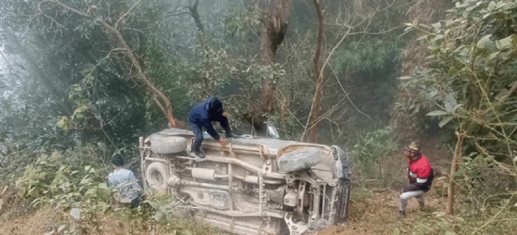 सोलुखुम्बुमा बोलेरो जीप दुर्घटना हुँदा तीन महिलाको मृत्यु