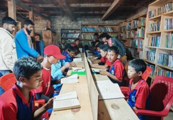 हुम्लाको चंखेलीमा तीन हजार पुस्तकसहितको पहिलो सामुदायिक पुस्तकालय सञ्चालनमा