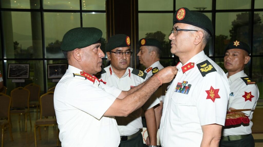 सेनाको उपरथी श्रेष्ठ रथीमा बढुवा, बलाध्यक्ष नियुक्त