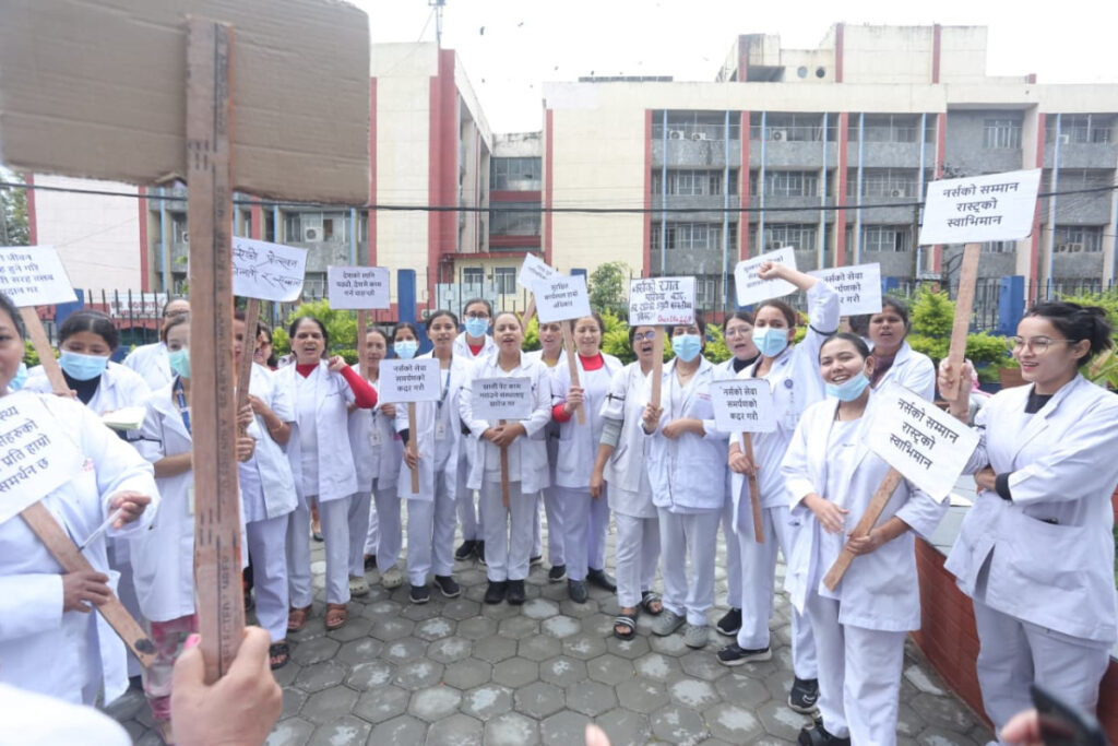 नर्सको सेवा सुविधा निर्धारण कार्यदललाई थप एक महिना समय