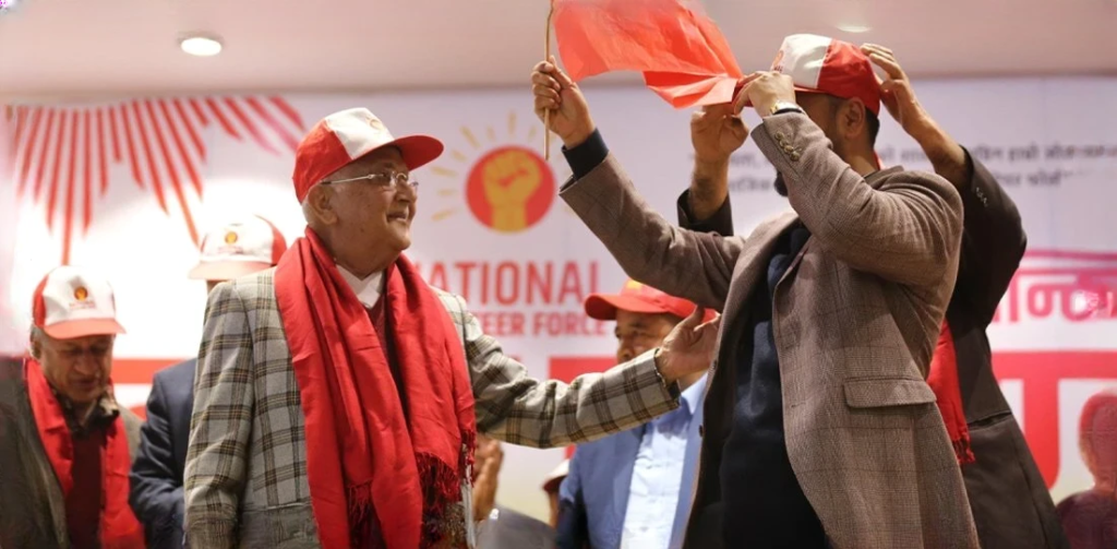 एमालेले घोषणा गर्यो ‘नेसनल भोलेन्टियर फोर्स’, पुष्पराज श्रेष्ठ कमान्डर