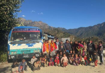 दुर्गम क्षेत्र मल्कवाङमा पहिलोपटक बस पुग्यो