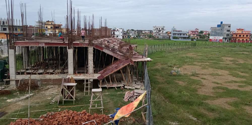 ठूला खेलमैदान निर्माणमा ढिलाइ