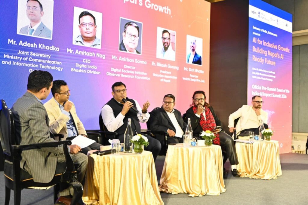 भारतीय राजदूतावास र एआई एसोसिएसन अफ नेपालको ‘एआई फर इन्क्लुसिभ ग्रोथ’ कार्यक्रम सम्पन्न