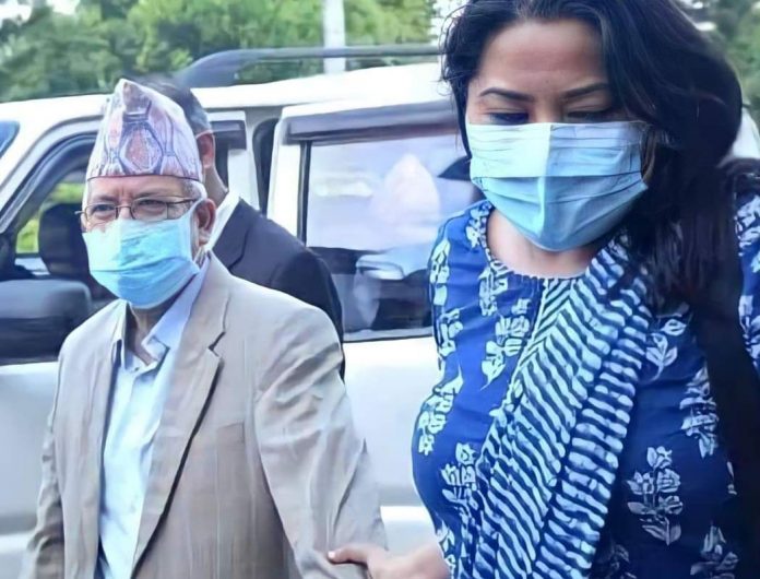 नेतृ झाँक्रीले माधव नेपाललाई कडा जवाफ दिँदै कारबाहीको विरोध