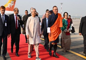 भुटानका प्रधानमन्त्री छिरिङ तोब्गे बङ्गलादेश भ्रमणमा