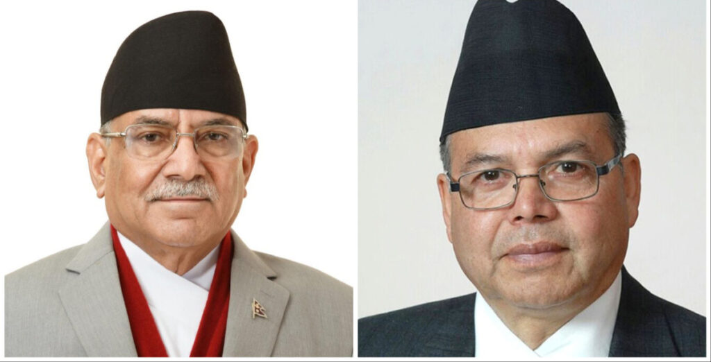 पूर्वप्रधानमन्त्रीद्वय दाहाल र खनालबीच भेटवार्ता