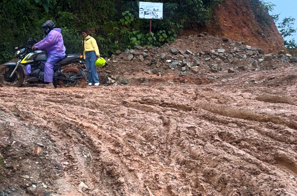 सिल्मी–ठुलीपोखरी–कार्कीनेटा सडक जोखिमपूर्ण