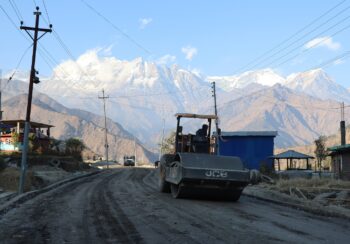 दरवाङ–मुना–ढोरपाटन सडकः धारापानी–झिनडाँडा खण्ड अन्तिम चरणमा