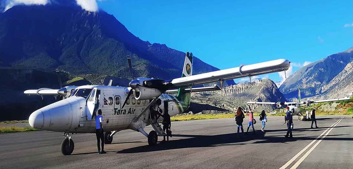 पोखरा जोमसोम हवाई सेवा तीन महिनाका लागि स्थगित