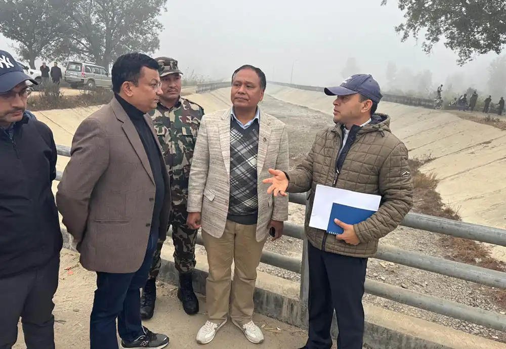 टनकपुर व्यारेजबाट छिट्टै पानी पाउनेमा विश्वस्त छौं- मन्त्री घिसिङ