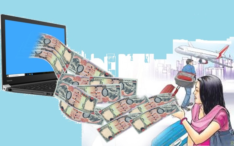 विदेशमा रहेका नेपालीले तीन महिनामा पाँच खर्ब ५३ अर्ब पठाए