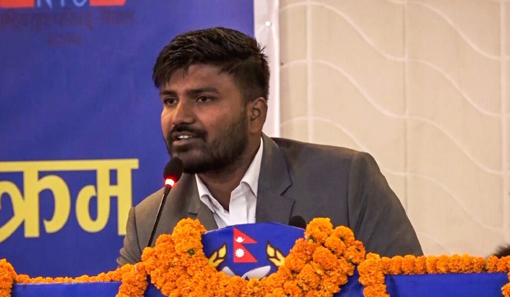 खेलकुदमन्त्रीले भने- युवाका मुद्दालाई प्रभावकारी रुपमा अघि बढाउँछु