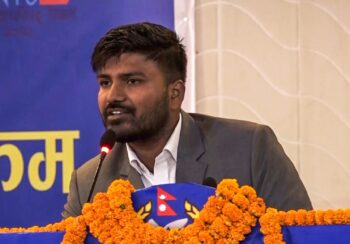 खेलकुदमन्त्रीले भने- युवाका मुद्दालाई प्रभावकारी रुपमा अघि बढाउँछु