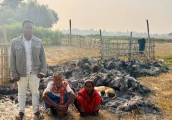 धानको कुन्यूसँगै जल्यो मुसहर परिवारको सपना