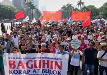 फिलिपिन्समा भ्रष्टाचारविरुद्ध सडक आन्दोलन