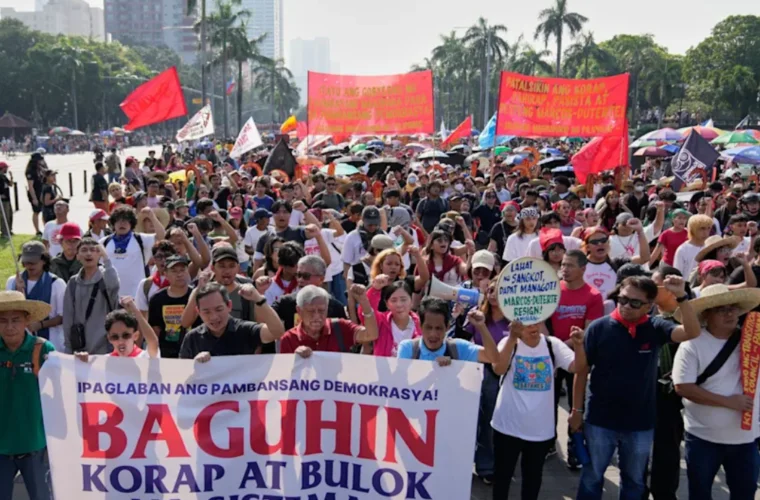 फिलिपिन्समा भ्रष्टाचारविरुद्ध सडक आन्दोलन