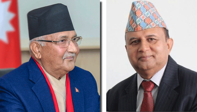 एमाले अध्यक्षमा ओली पुनः निर्वाचित, महासचिवमा शंकर पोखरेलको जीत