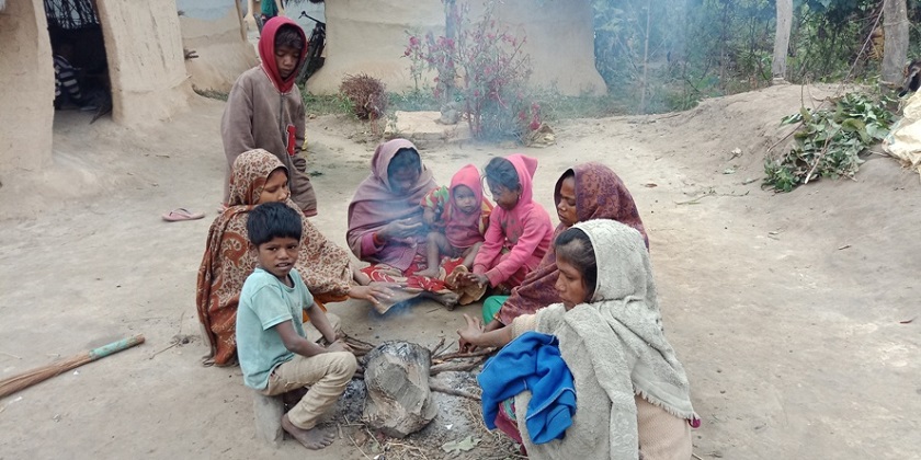 चिसोमा चटाइ र घूरको भर