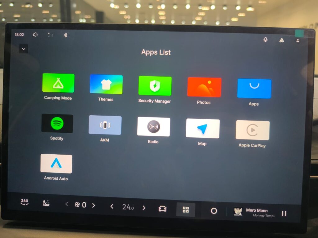 नेपालमा बिक्री भएका जिली EX5 मा एप्पल कारप्ले र एन्ड्रोइड अटो कनेक्टिभिटी सुविधा
