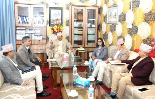 निर्वाचन केन्द्रित सुरक्षा व्यवस्थापनसम्बन्धी छलफल